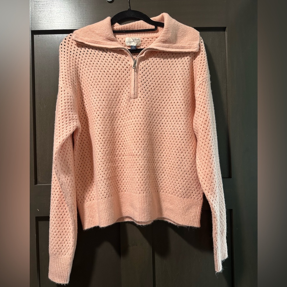 Universal Thread Light Pink Cowl Neck Sweater